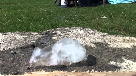 Block Of Ice Melting In The Sun 120x Realtime Youtube