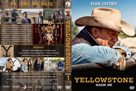 Yellowstone Season 1 R1 Custom Dvd Cover And Labels Dvdcovercom