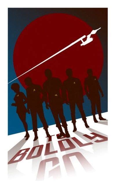 Star Trek To Boldly Go By Russell Walks Star Trek Artwork Star
