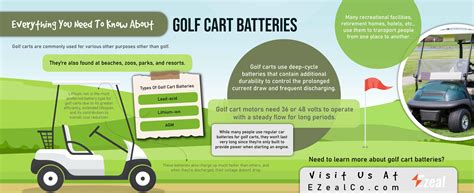 Everything You Need To Know About Golf Cart Batteries