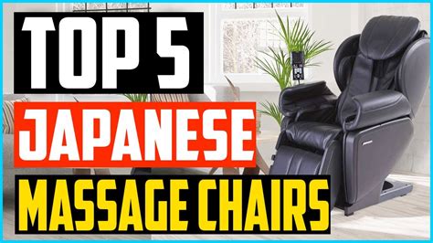 Top 5 Best Japanese Massage Chairs 2024 Reviews Youtube