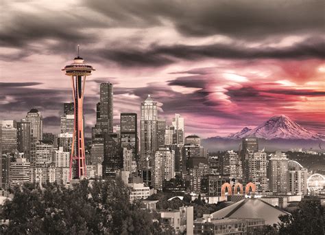 Local news, sports, business, politics, entertainment, travel, restaurants and opinion for seattle and the pacific northwest. Eurographics Seattle City Skyline Jigsaw Puzzle ...