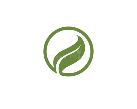 Ecology Logo Illustration Vectors Stock Vector Illustration Of