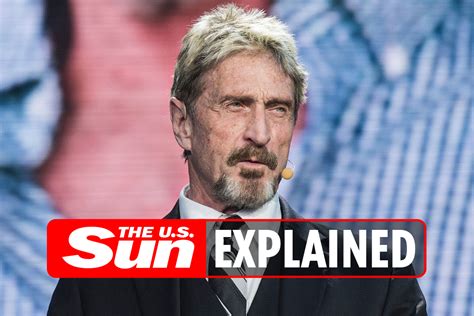 Why Was John Mcafee In Prison