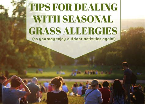 Tips For Dealing With Seasonal Grass Allergies Making Time For Mommy