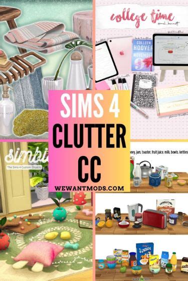 45 Sims 4 Clutter Cc Accessorize Your Surroundings Sims 4 Clutter