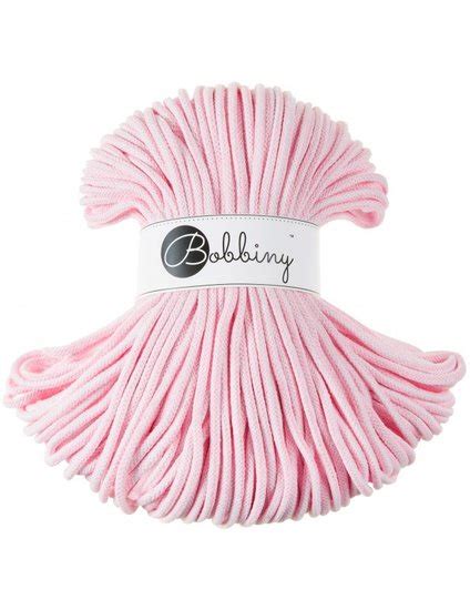 Bobbiny Premium Cord 5mm Baby Pink Bobbiny Cords Wad Anders