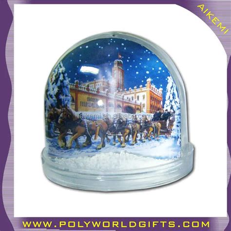 Plastic Snow Globe With Photo Insertcustom Souvenir T Snow Globes