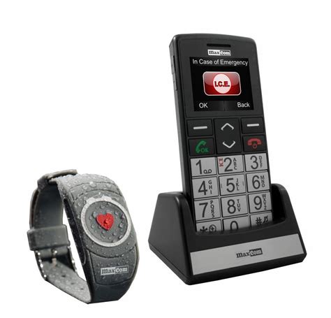 Maxcom Mobiele Senioren Telefoon Met Alarmknop