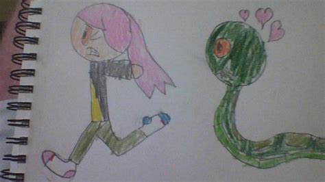 A Girl Being Chased By An Obsessive Snake By 685eric685 On Deviantart