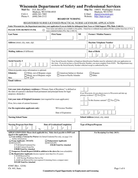 Free 10 Nurse Application Forms In Pdf Ms Word
