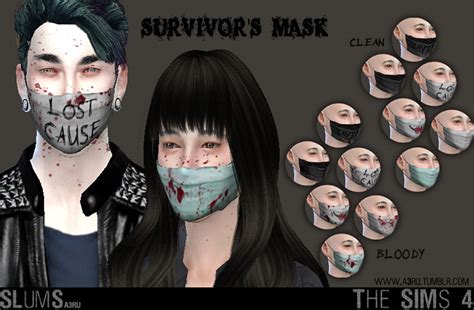 Best Sims 4 Face Mask Cc To Download All Free Fandomspot Parkerspot