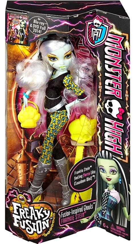 Monster High Freaky Fusion Ghouls Frankie Stein 105 Doll Mattel Toys