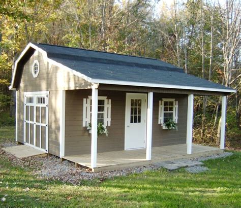 Premier Porch Barn Amish Oak Furniture And Mattress Store In 2021