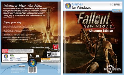 Download Hd New Vegas Ultimate Edition Box Cover Fallout New Vegas
