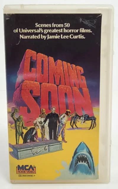 Coming Soon Vhs 1983 Jamie Lee Curtis Horror Film Documentary 18