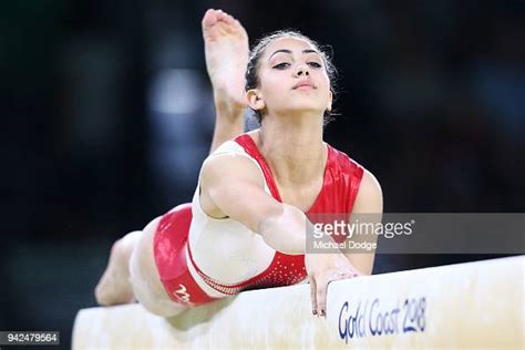 Sana Grillo Of Malta Competes On The Beam During The Gymnastics News
