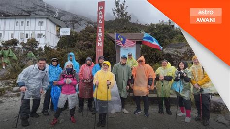 15 Pendaki KDJA Lunas Misi Tawan Puncak Kinabalu Sempena Hari Malaysia