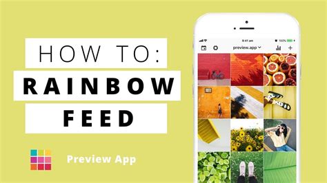 This video is a quick introduction to preview app. Make a Rainbow Instagram Feed using Preview App (Color ...