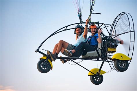 Tandem Powered Paragliding Fly Varkala