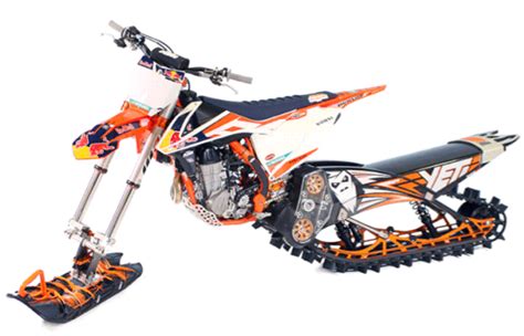 The team at timbersled have introduced an innovative kit that lets you transform your dirt bike into a fully capable snow mobile. Camso Recalls Dirt to Snow Bike Conversion Kits Due to ...