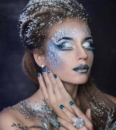 Frostbitten Fairy Fairy Makeup Ice Queen Makeup Snow Makeup