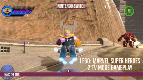 Nintendo Switch Lego Marvel Super Heroes 2 Tv Mode Gameplay Youtube