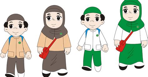 16 Anima Si Baju Muslim Paling Baru