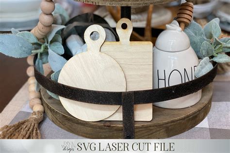 You can use one or a few cutting boards clustered together . Farmhouse 3D Cutting Boards For Glowforge (856907) | 3D ...