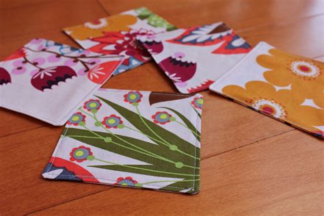DIY Coasters Fabric Coasters Sewing Blogs Sewing Basics