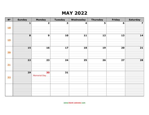 May 2022 Printable Calendar Free Printable Calendar Com Free