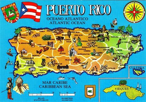 The Puerto Rico Map Puerto Rico Map Puerto Rico Island Puerto Rico Art