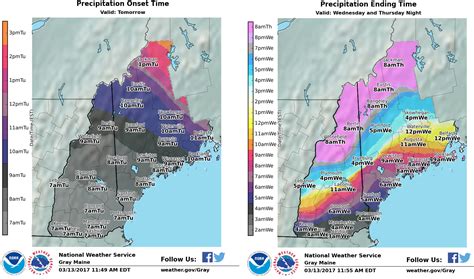 Forecasted Snowfall Totals For East Coast Ski Areas Unofficial Networks