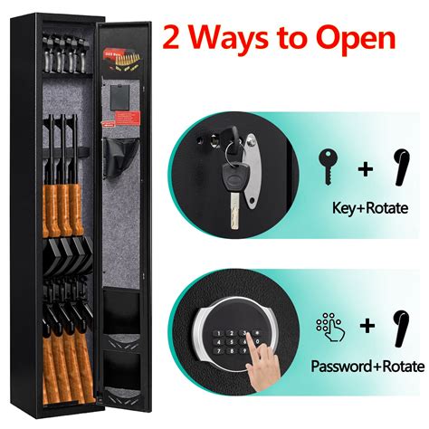 Snapklik KAER Gun Safe Rifle Safe Gun Safes For Home Rifle And