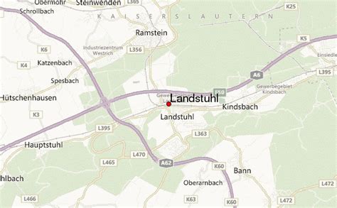 Landstuhl Army Base Map