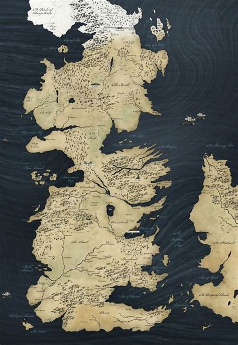 Dorne Game Of Thrones Poster Game Of Thrones Map Game Of Thrones