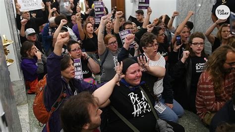 Anti Kavanaugh Protesters November Is Coming