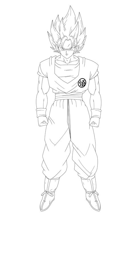 There are a number of ways that the game could handle the next transformation available for goku and vegeta, but the idea of ultra instinct making. Ultra Instinct - Free Coloring Pages