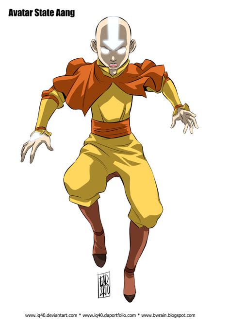 Avatar State Aang By Iq40 On Deviantart Aang Avatar Supereroi