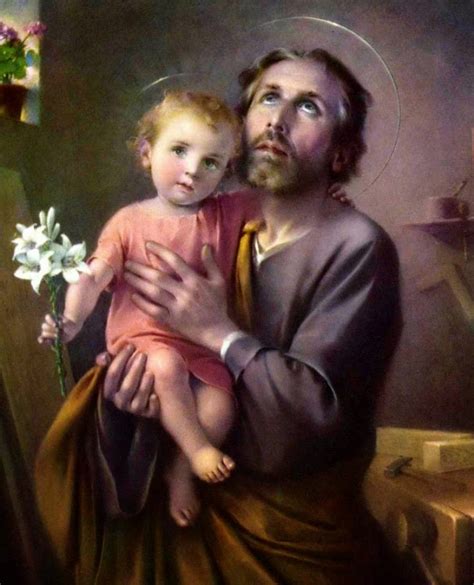 San JosÉ Y Todos Los Santos OraciÓn Al Santo Padre Adoptivo Del NiÑo JesÚs