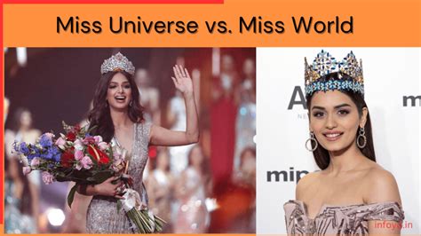 Difference Between Miss World And Miss Universe Infoyd