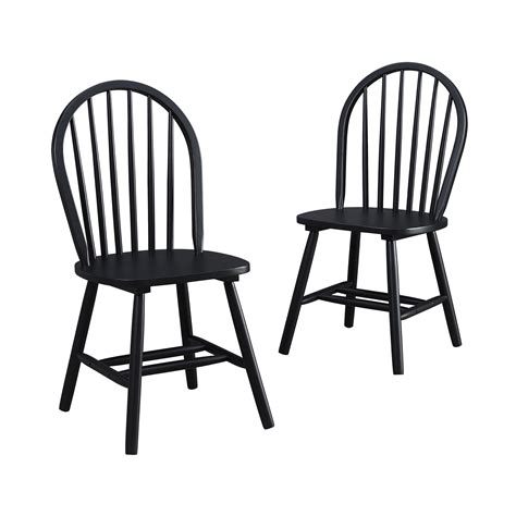 Better Homes And Gardens Autumn Lane Windsor Solid Wood Dining Chairs