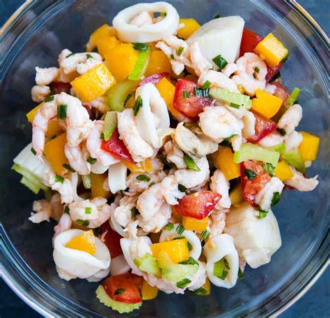 31 seafood recipes for christmas gatherings. The Best Mixed Seafood Salad Recipes For Christmas ...