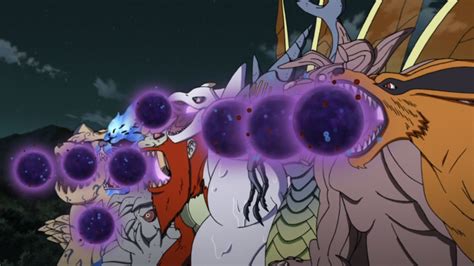 Evolution Of Ten Tailed Beast In Naruto And Boruto Otosection