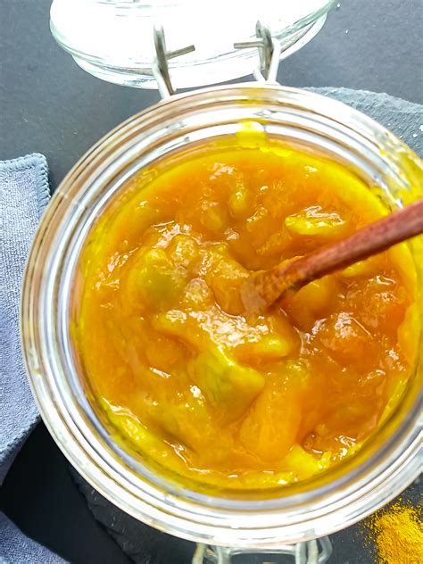 Easy Green Mango Chutney 5 Ingredient Recipe Go Healthy Ever After