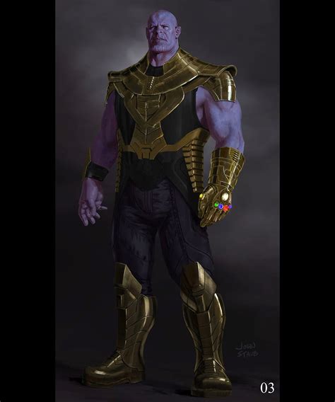 Avengers Infinity War Hi Res Concept Art Sees The Mad Titan Thanos