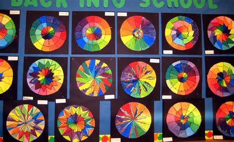 Mrs Art Teacher Complex Color Wheels