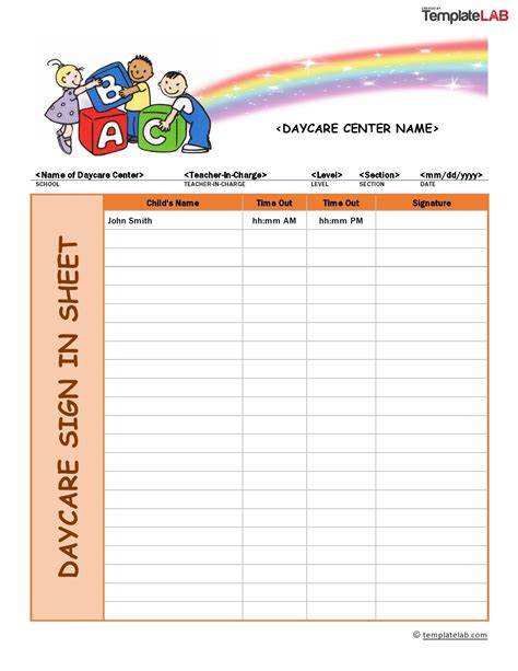 40 Sign Up Sheet Sign In Sheet Templates Word And Excel