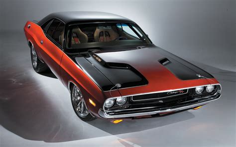 1920x1080 Resolution Black And Red Muscle Car Car Dodge Challenger 1970 Dodge Challenger