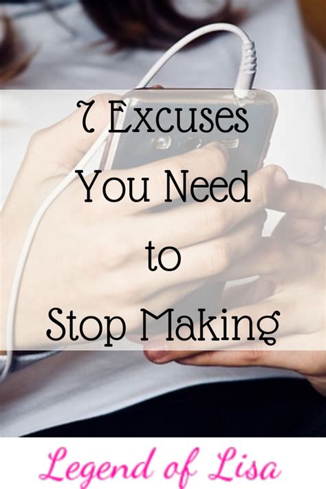 7 Excuses You Need To Stop Making Legend Of Lisa Stephen Covey Books Ignorant People Make